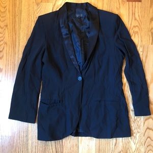 Topshop black blazer size 8